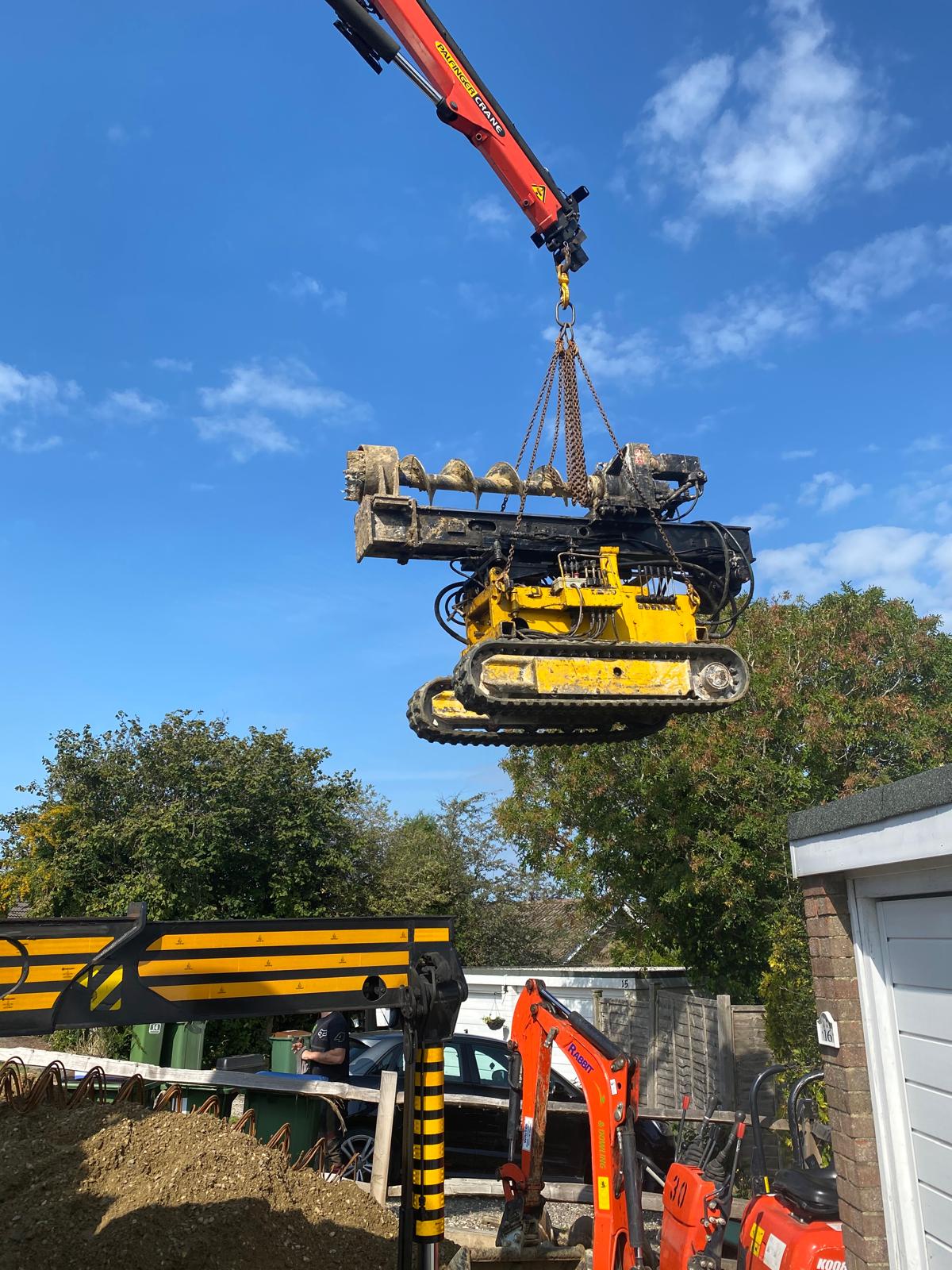CFA piling project — Phoenix Piling, South East England